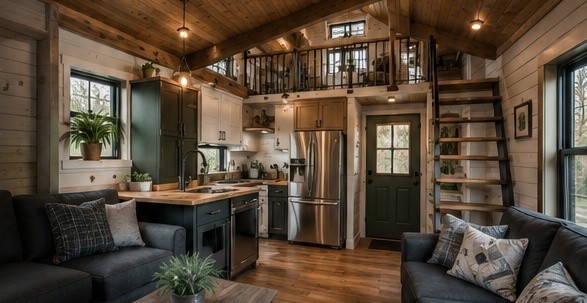 Tiny home interior options