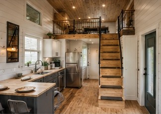 Tiny home interior